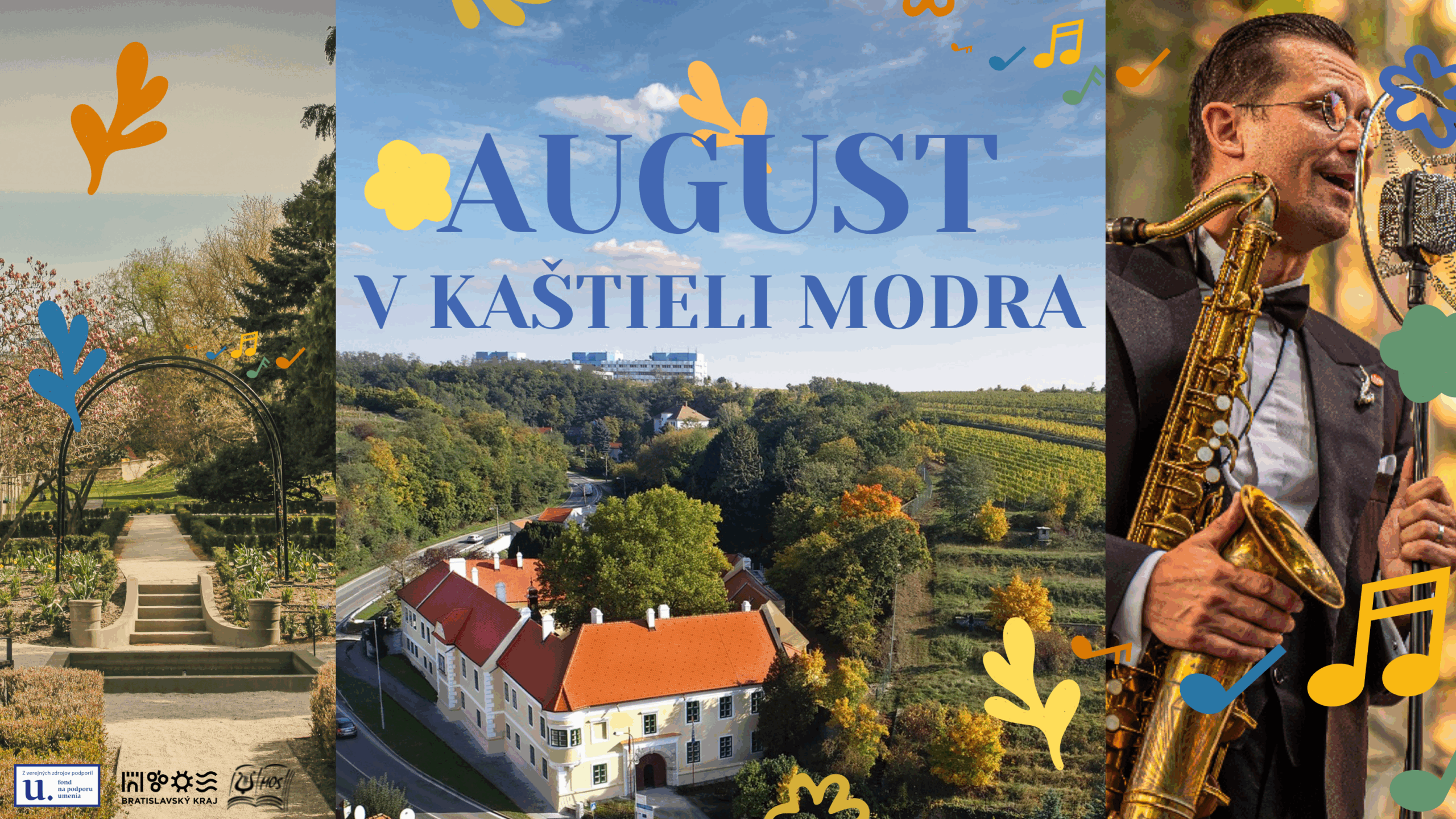 august-v-kastieli-modra:-leto-plne-hudby,-filmu,-tanca-a-umenia-pre-vsetky-generacie