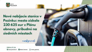 pezinok-napreduje-v-elektromobilite:-mesto-ziska-nove-nabijacie-stanice