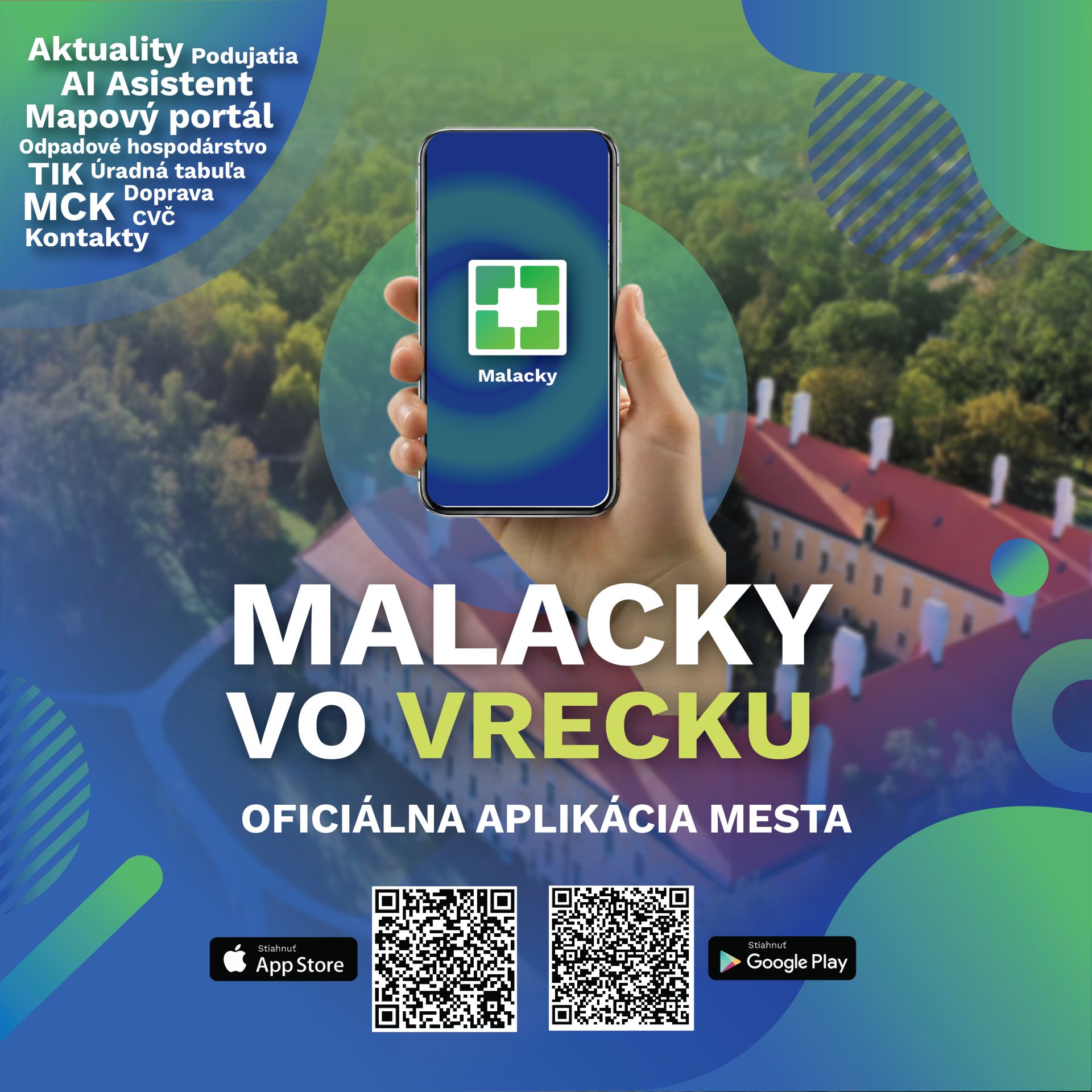 malacky-vo-vrecku:-mesto-spusta-inovativnu-mobilnu-aplikaciu-s-umelou-inteligenciou-a-gis-mapami