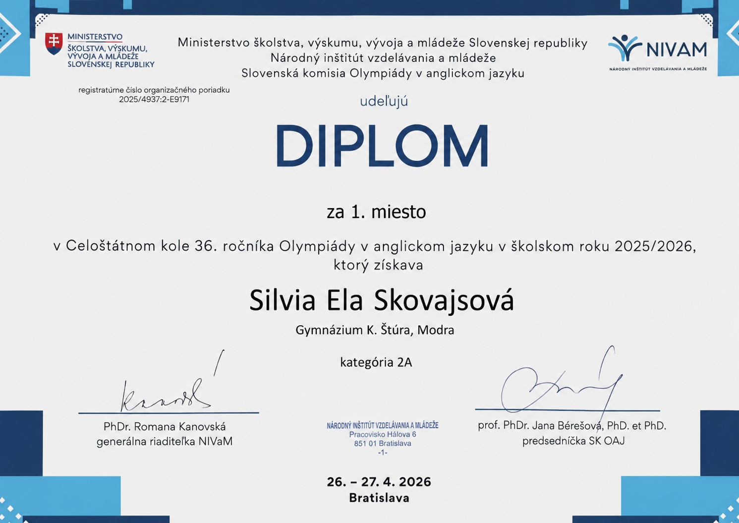 ziacka-zupnej-skoly-ovladla-celoslovenske-kolo-olympiady-v-anglickom-jazyku